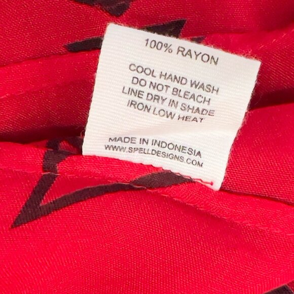 Rare Spell & Gypsy Opium Red Kimono OS - Picture 12 of 14
